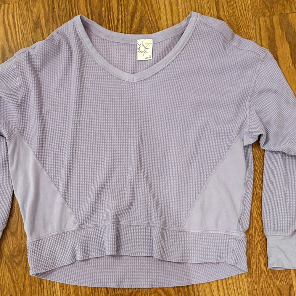 aerie waffle top